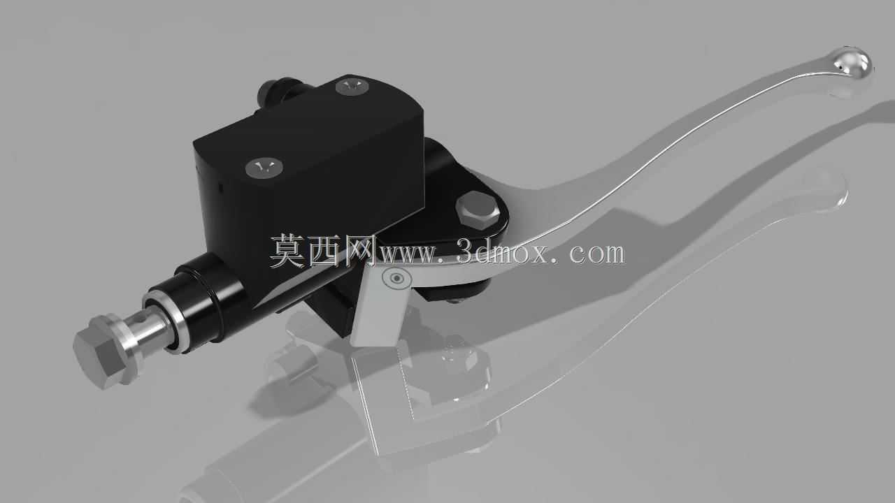 滑板车后制动杆