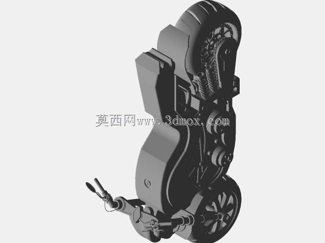 新摩托车设计红/黑