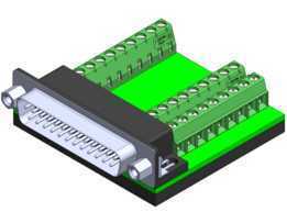 Delock DB25�������ƽ��߶���������