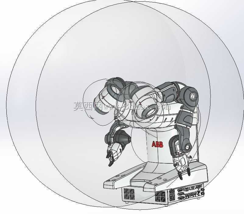 ABB_IRB14000_with_WorkSpace