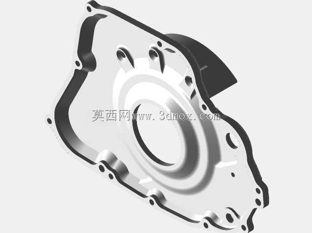雅马哈TZ250 4DP右侧箱盖