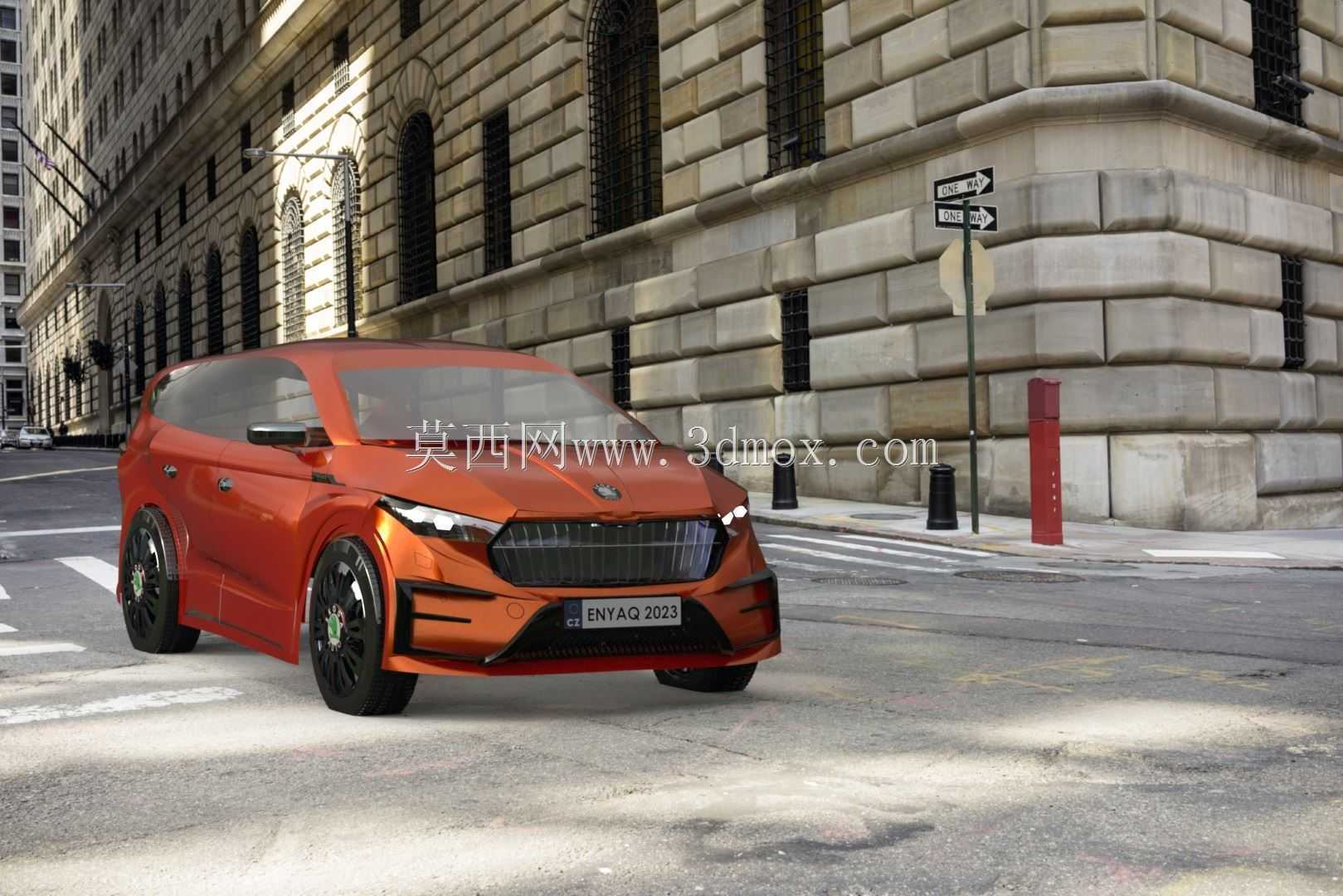 斯柯达Eniac RS IV 2023设计