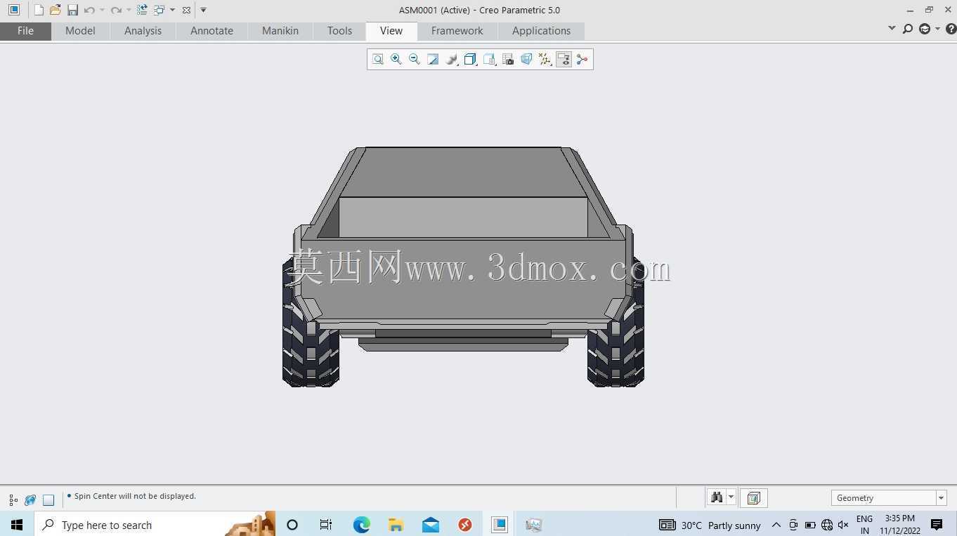 creo�����ģ�е���˹��cybertruckģ��