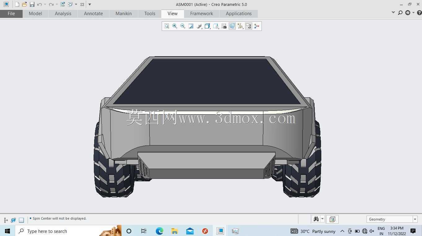 creo�����ģ�е���˹��cybertruckģ��