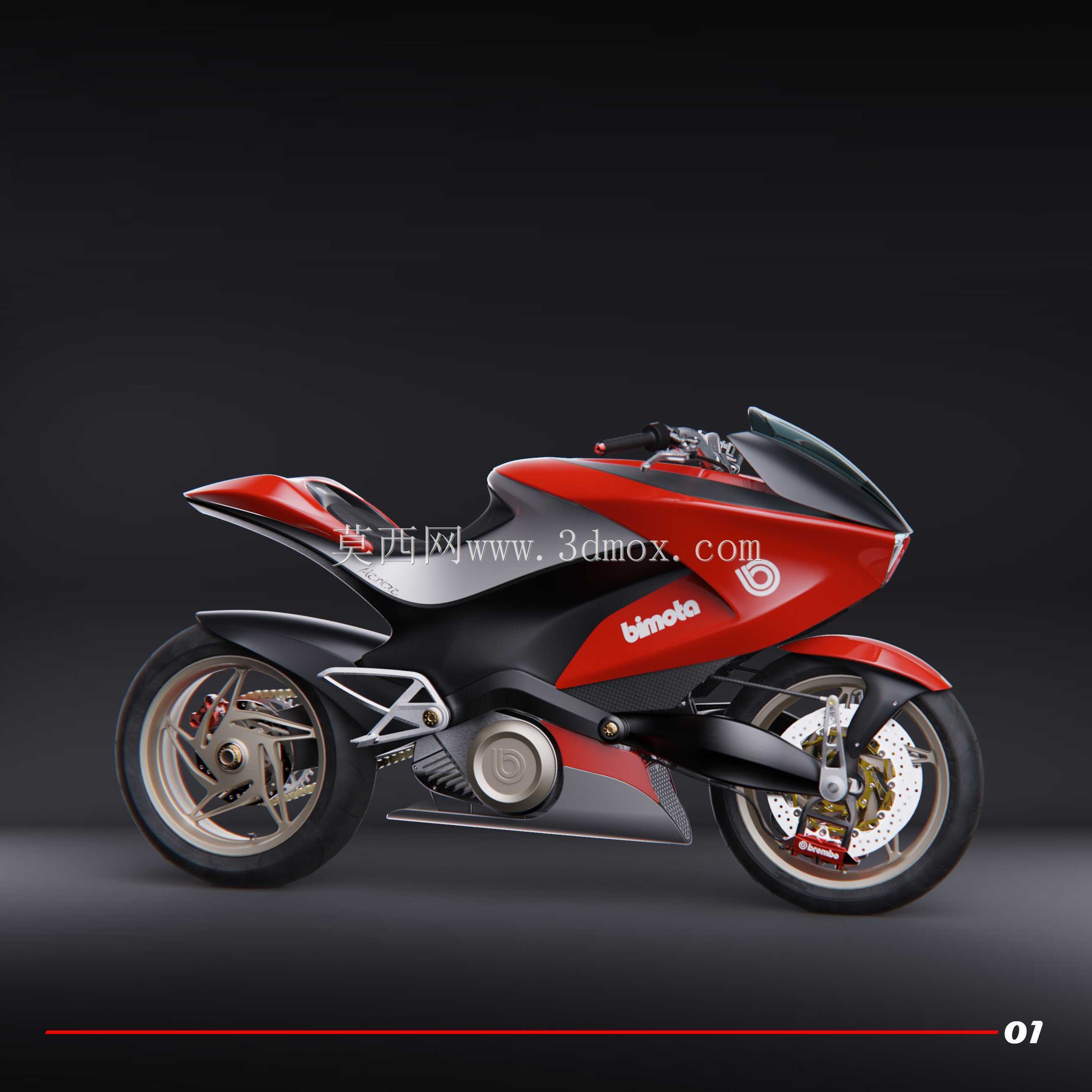 Bimota Mantra电动摩托车概念