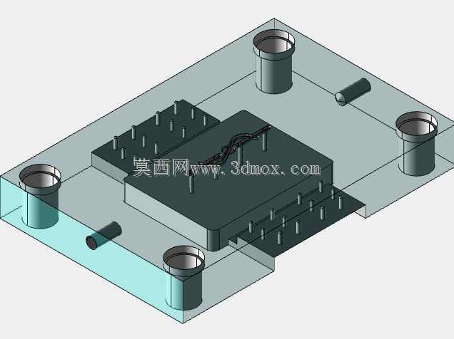 龙门盖模具