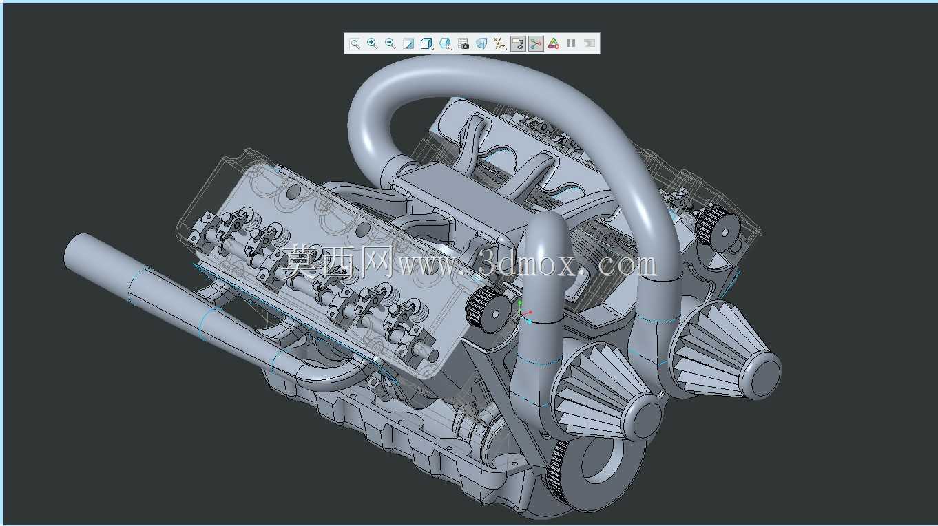 V6涡轮增压发动机