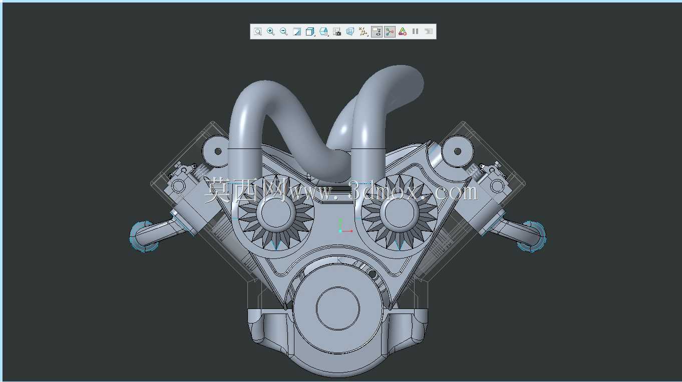 V6涡轮增压发动机