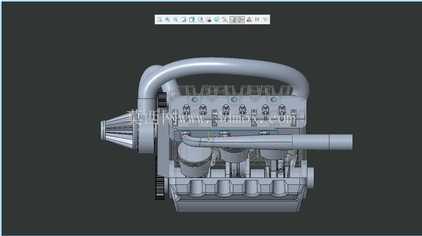 V6涡轮增压发动机