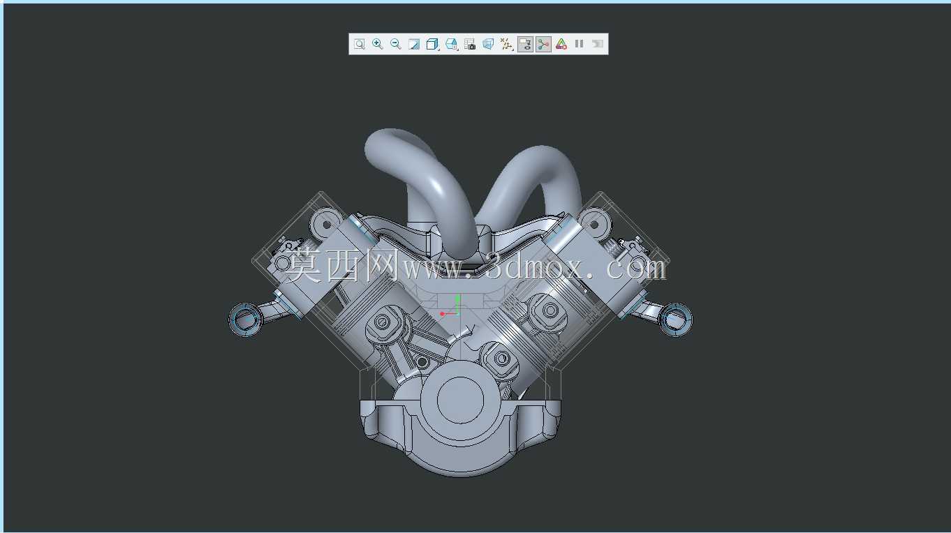 V6涡轮增压发动机