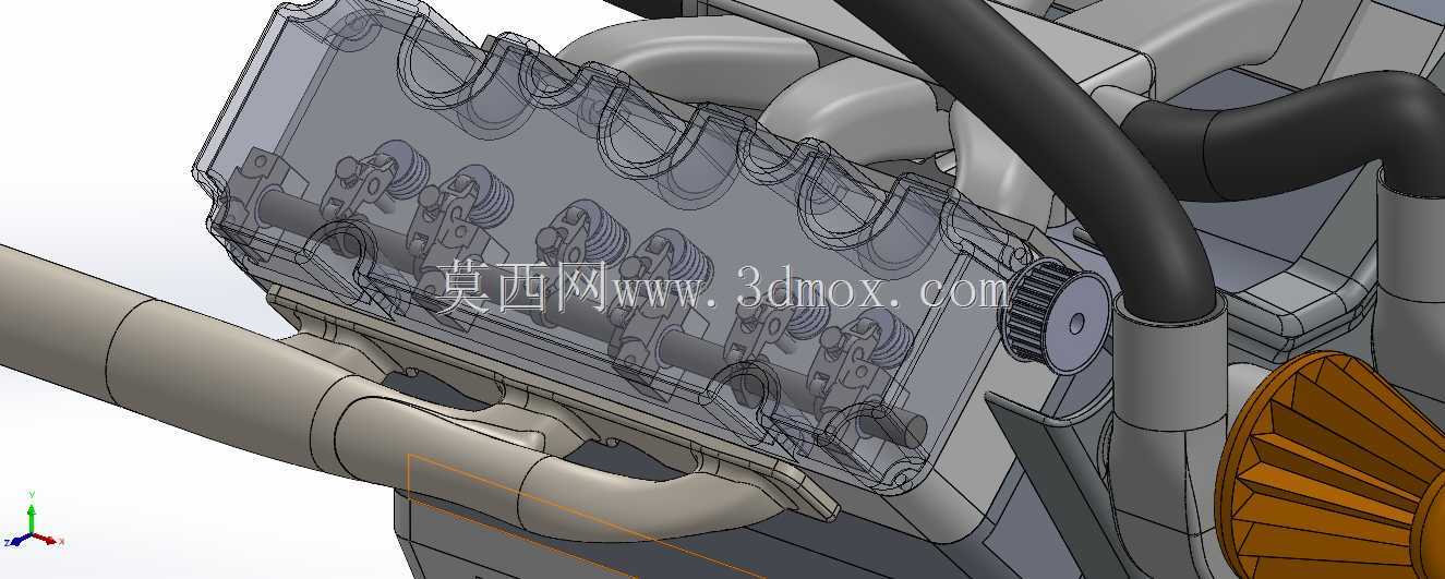 V6 Araba Motoru