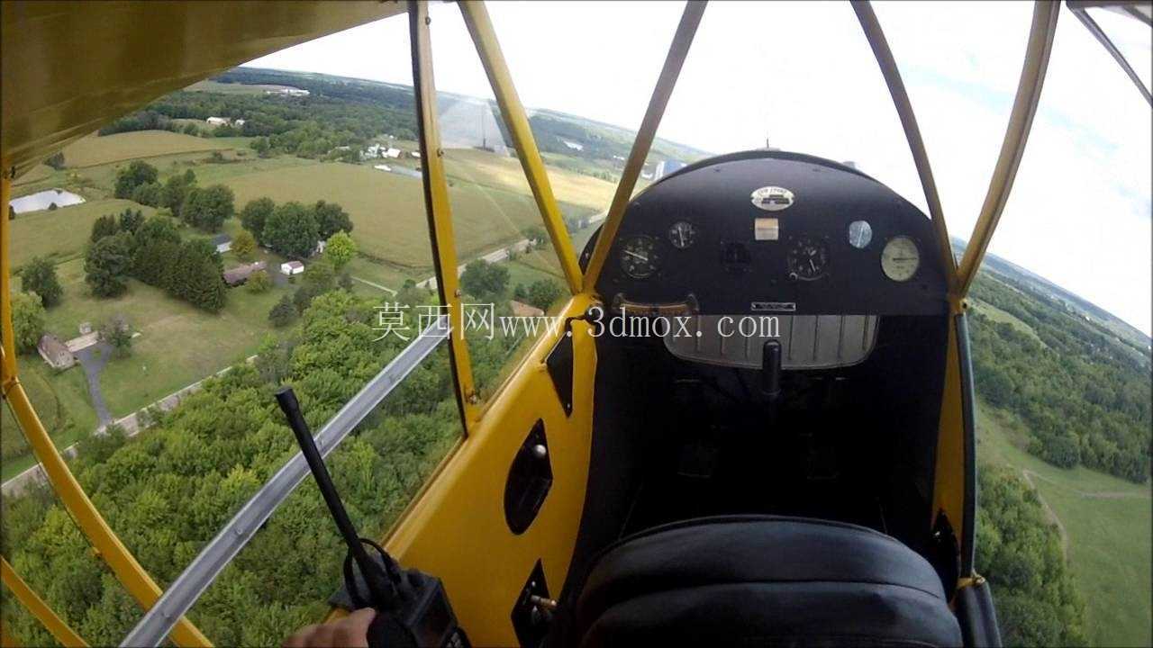 Piper J-3 Cub(可编辑和可扩展套件)123个零件
