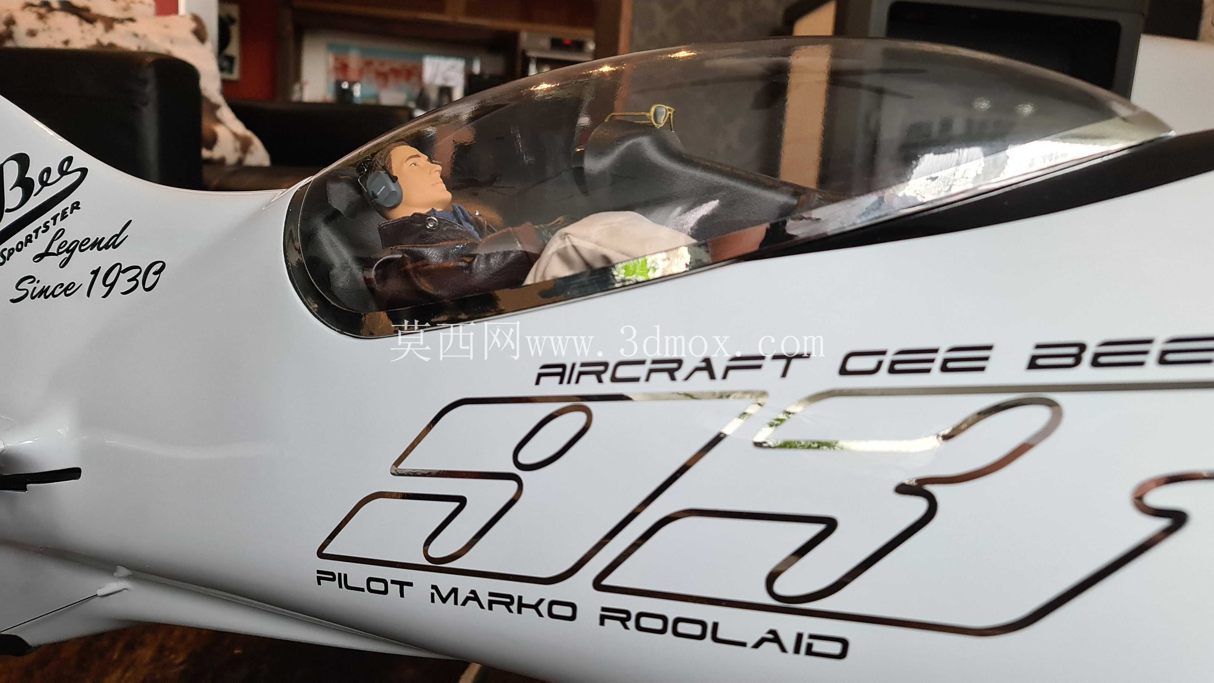 GEE BEE R3 RC 3D打印模型飞机