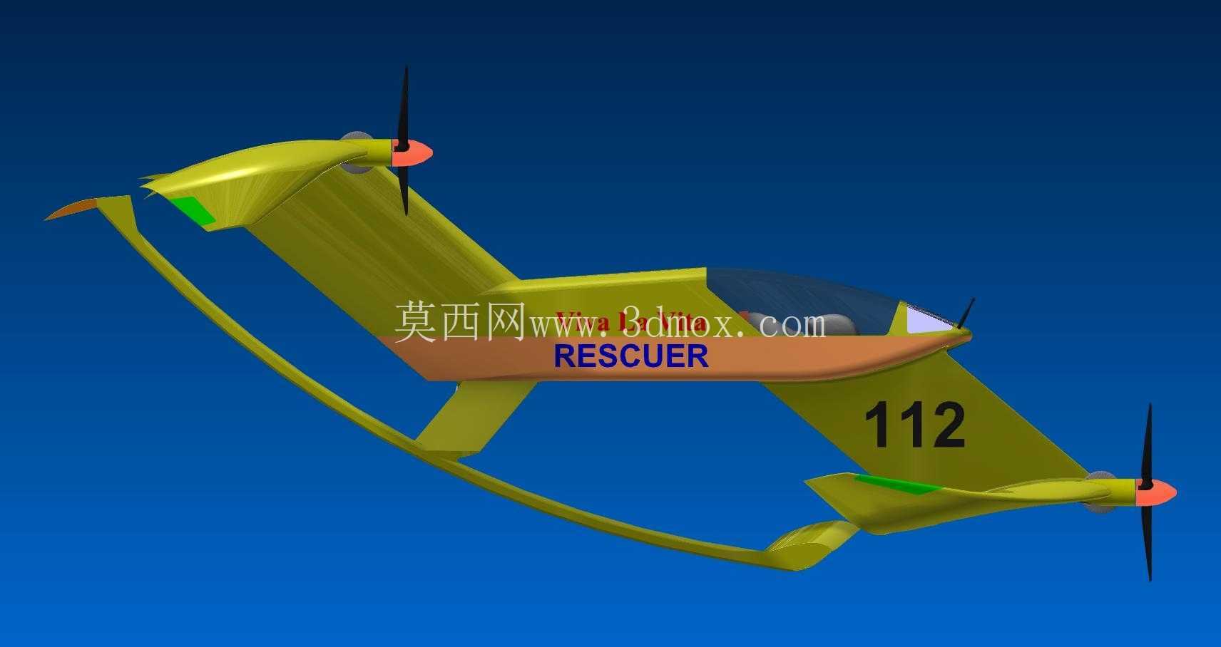 救护车和救援无人机