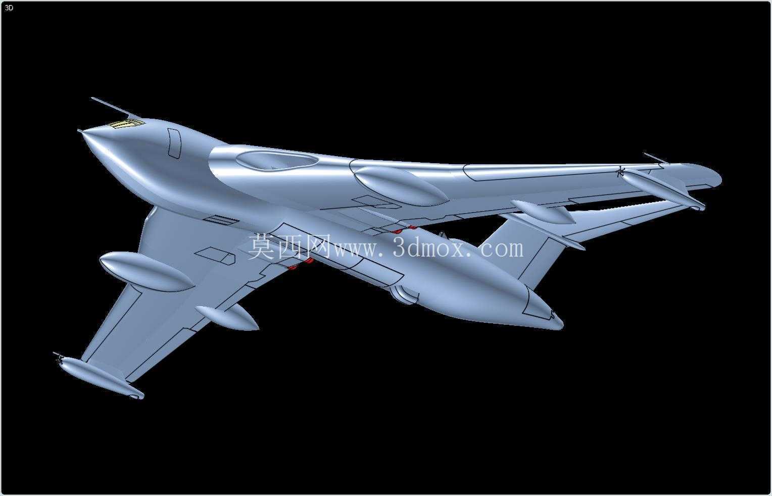 (修订版)Handley Page Victor加油机实体装配模型