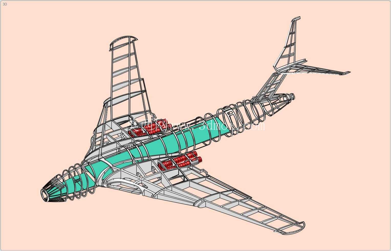 (修订版)Handley Page Victor加油机实体装配模型