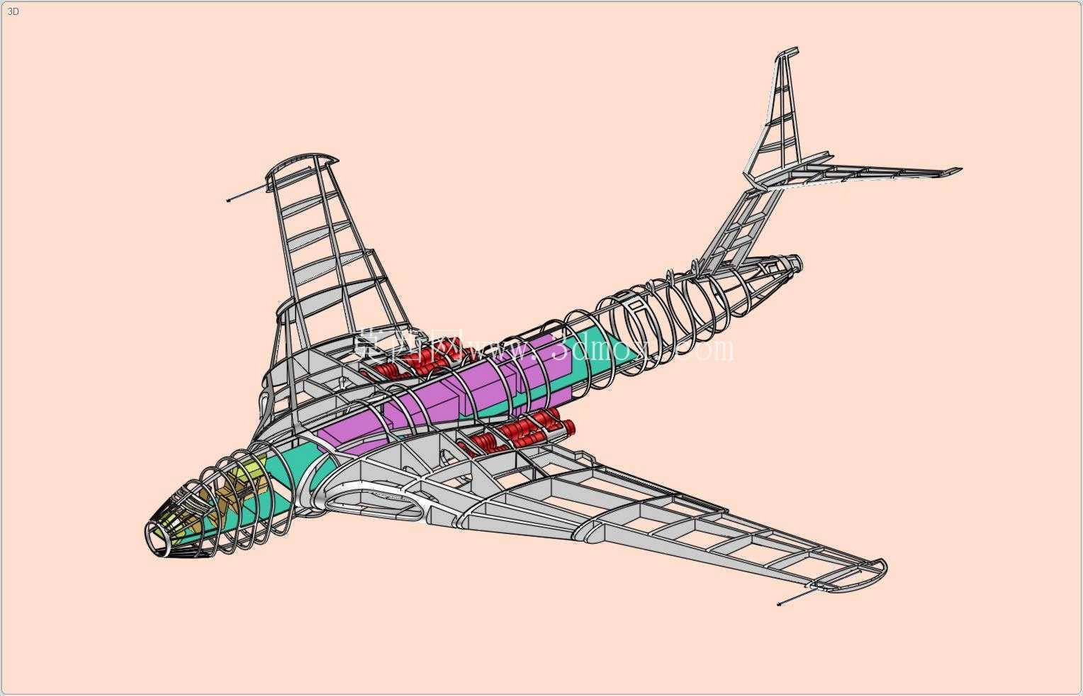 (修订版)Handley Page Victor加油机实体装配模型