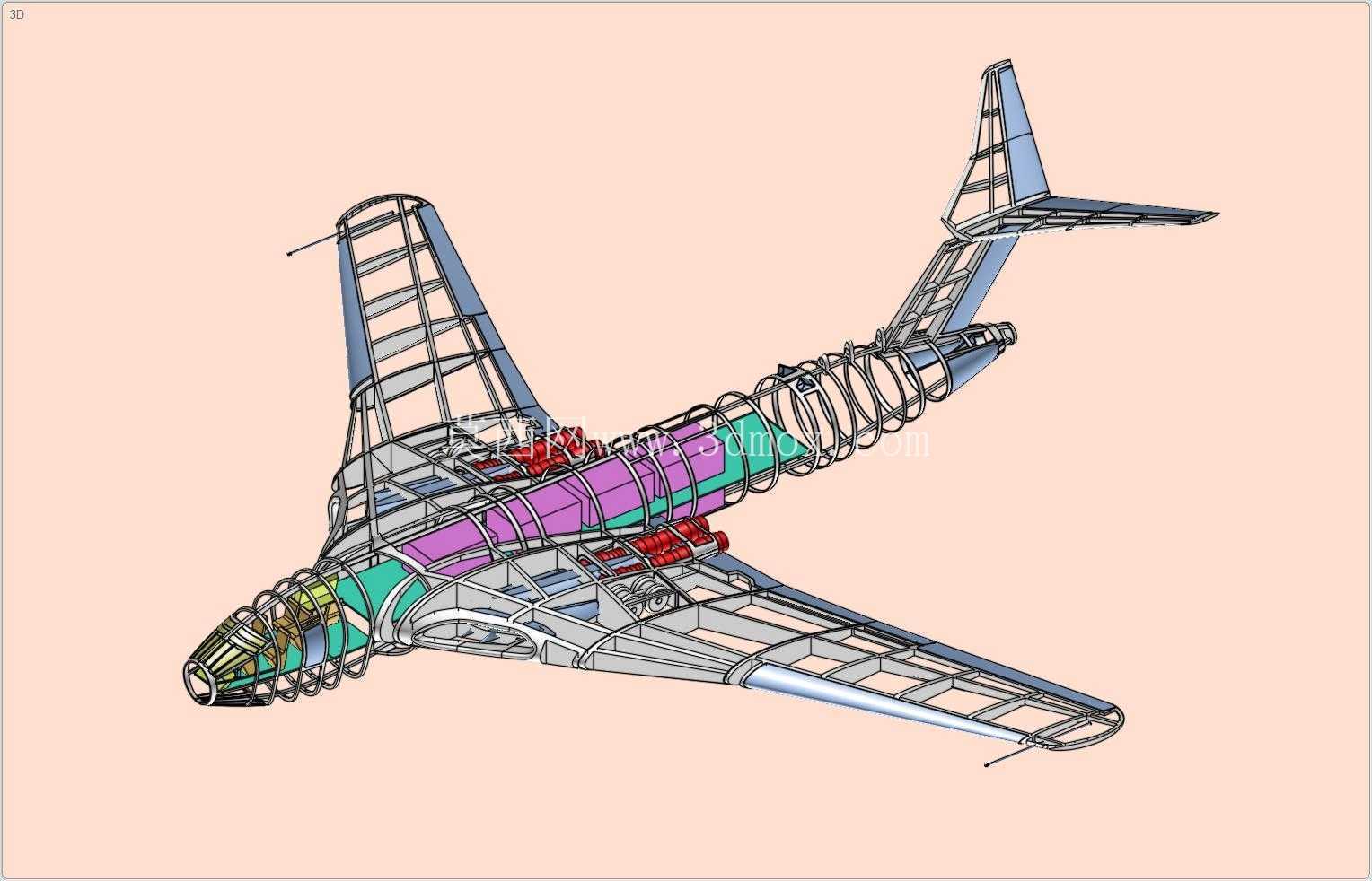 (修订版)Handley Page Victor加油机实体装配模型
