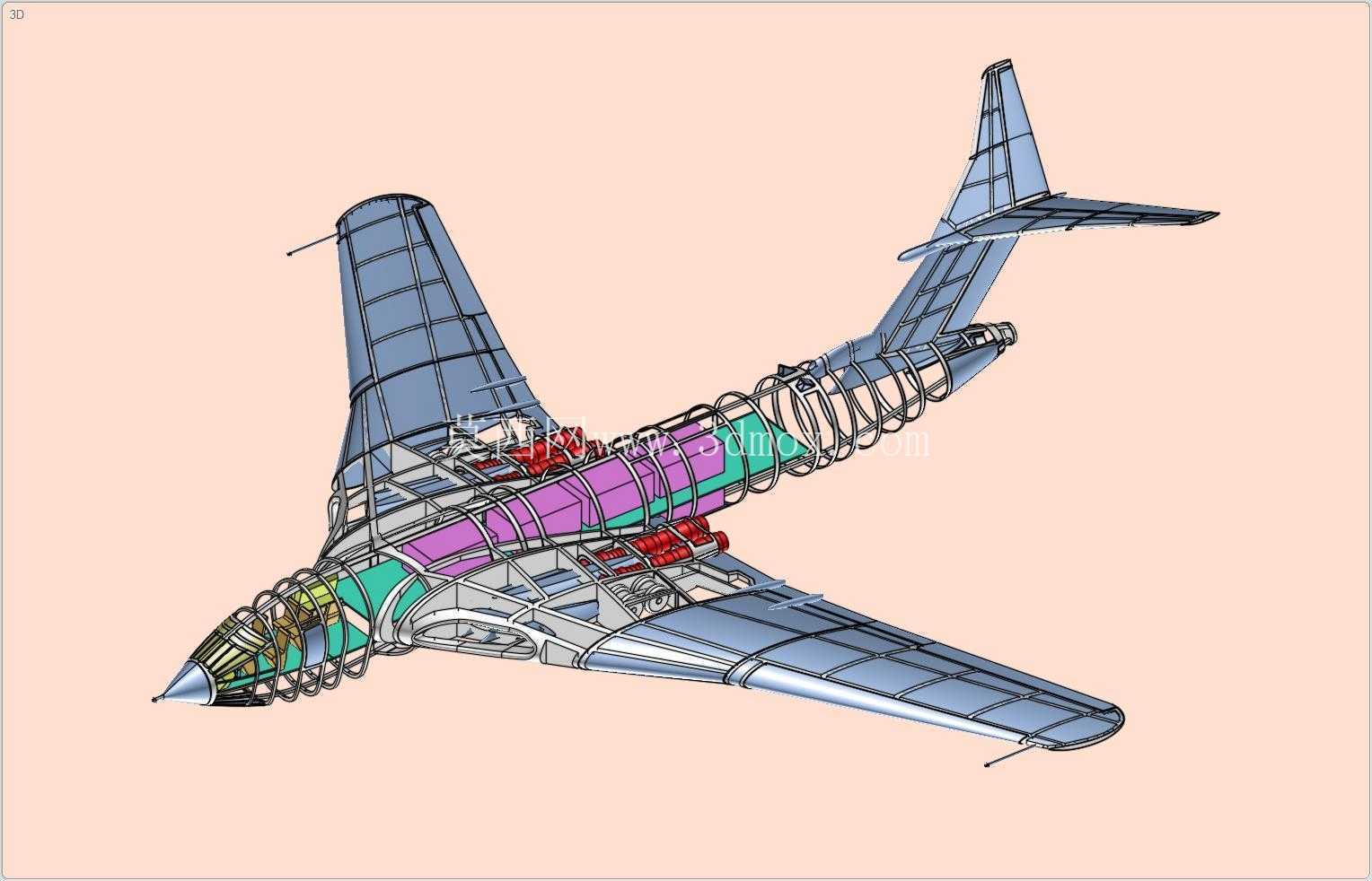 (修订版)Handley Page Victor加油机实体装配模型