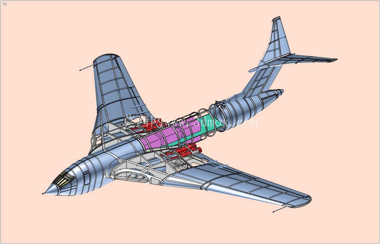 (修订版)Handley Page Victor加油机实体装配模型