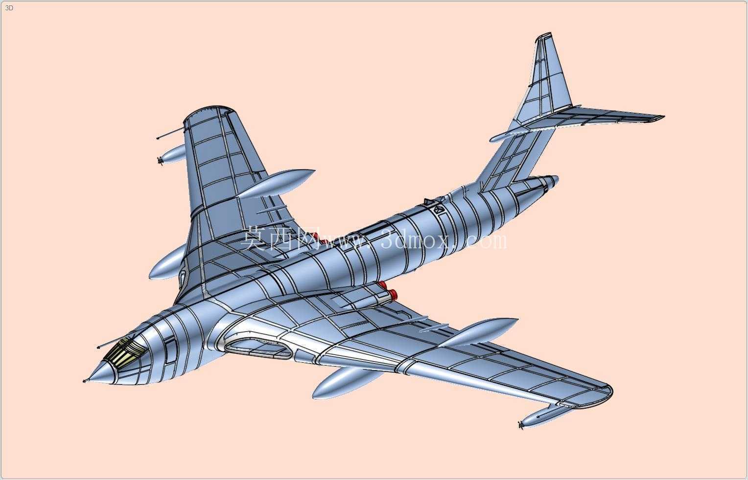 (修订版)Handley Page Victor加油机实体装配模型