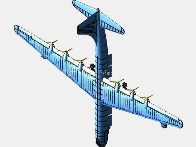 B-36战略轰炸机实体装配模型