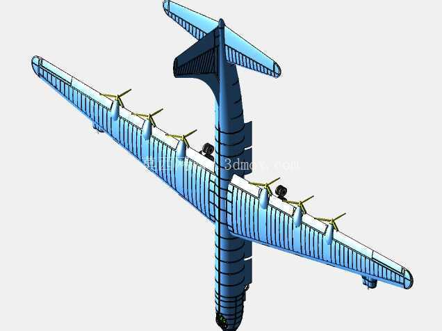 B-36战略轰炸机实体装配模型