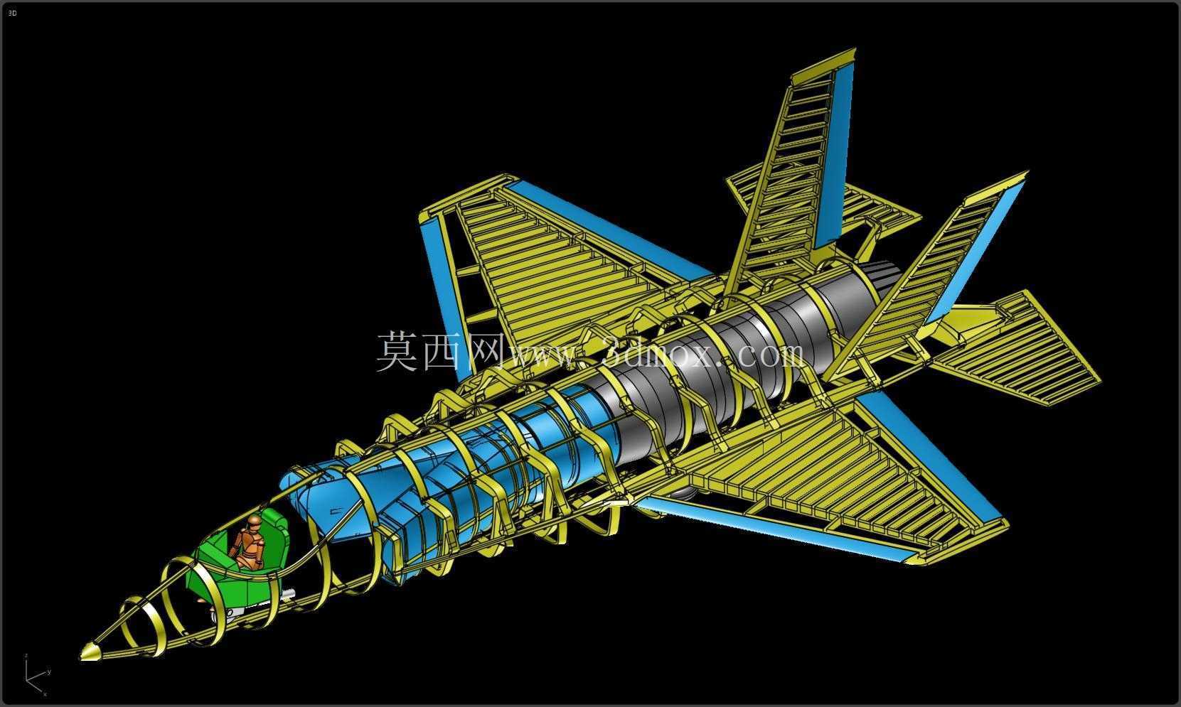 美国空军F-35A实体装配模型(修订版)