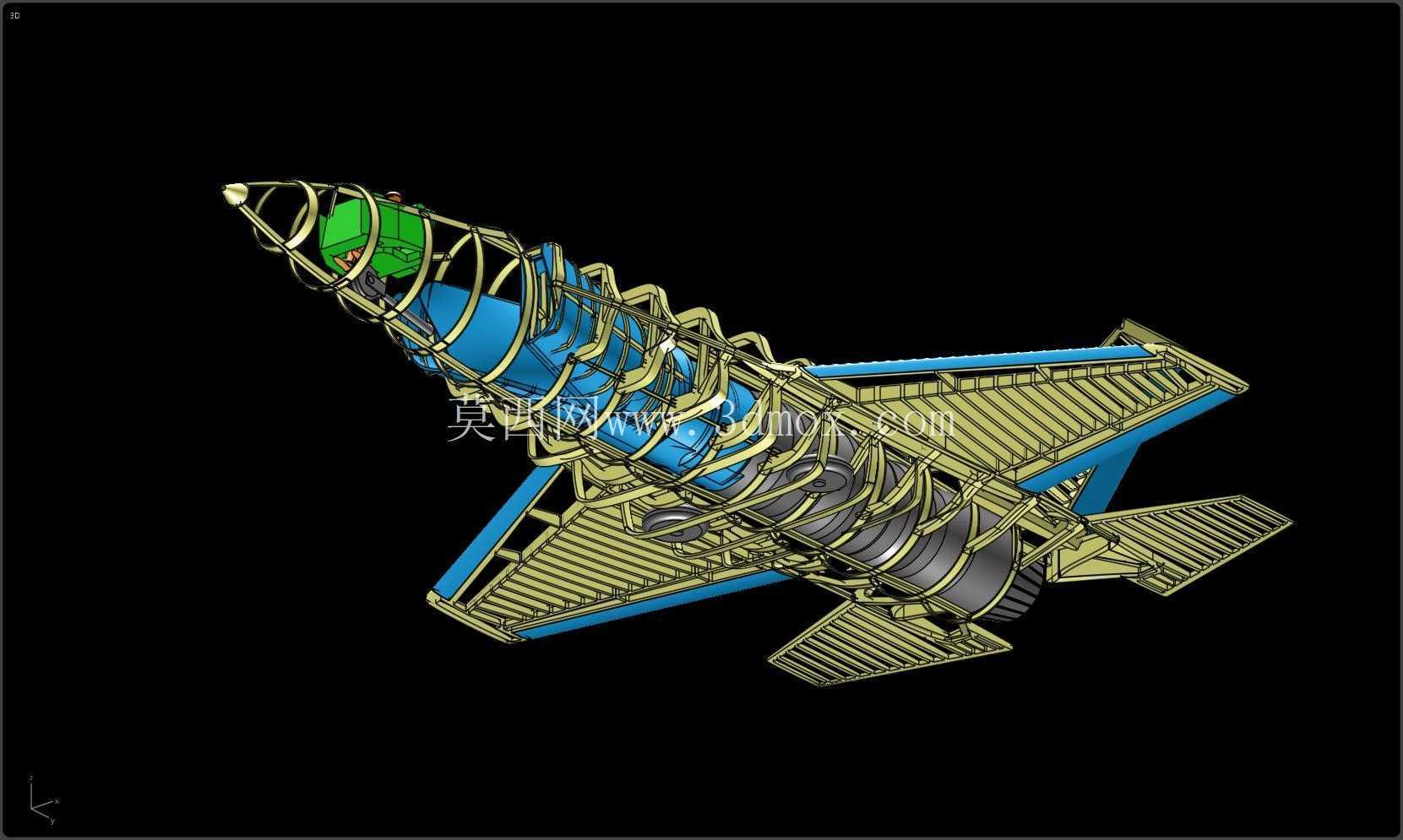 美国空军F-35A实体装配模型(修订版)