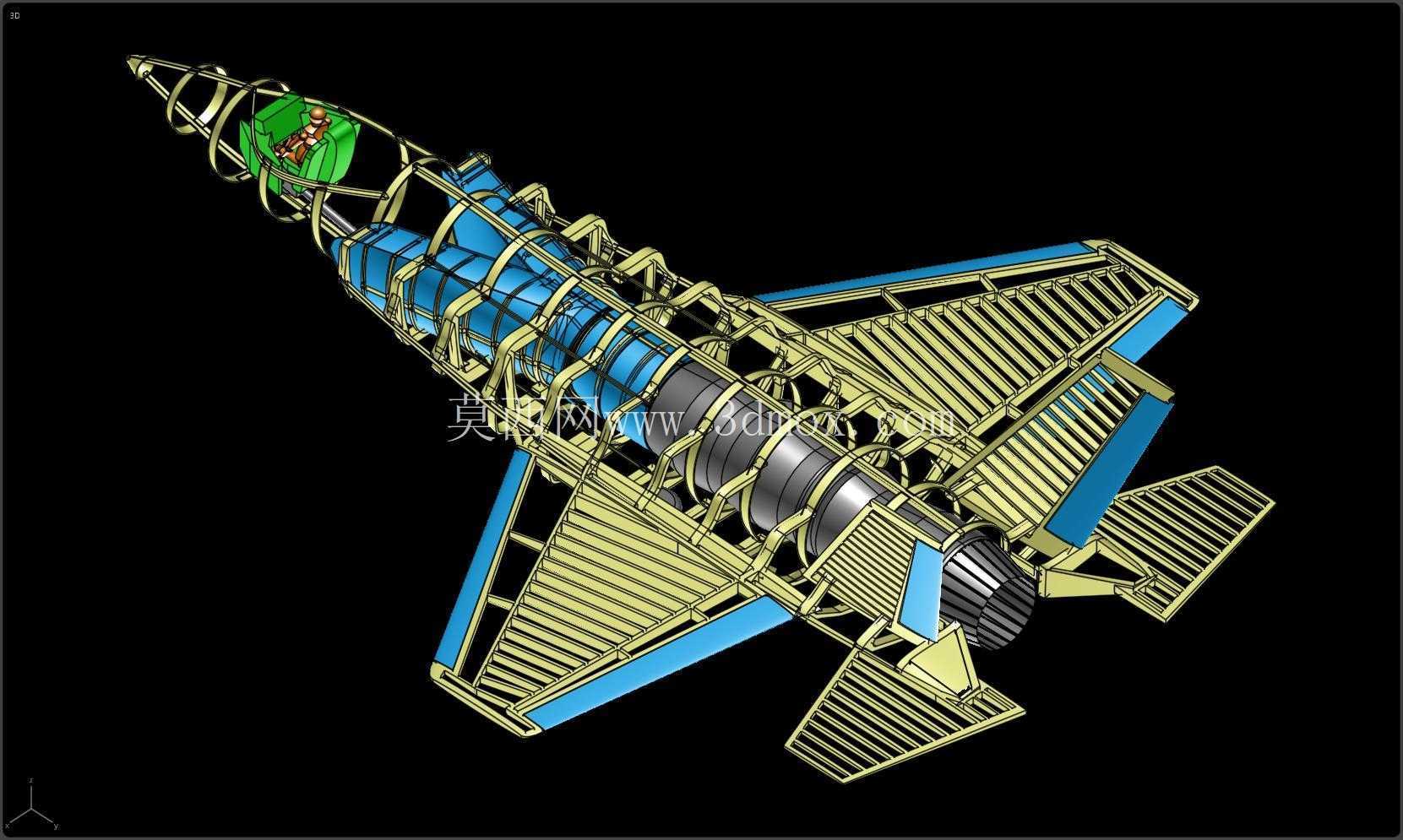 美国空军F-35A实体装配模型(修订版)