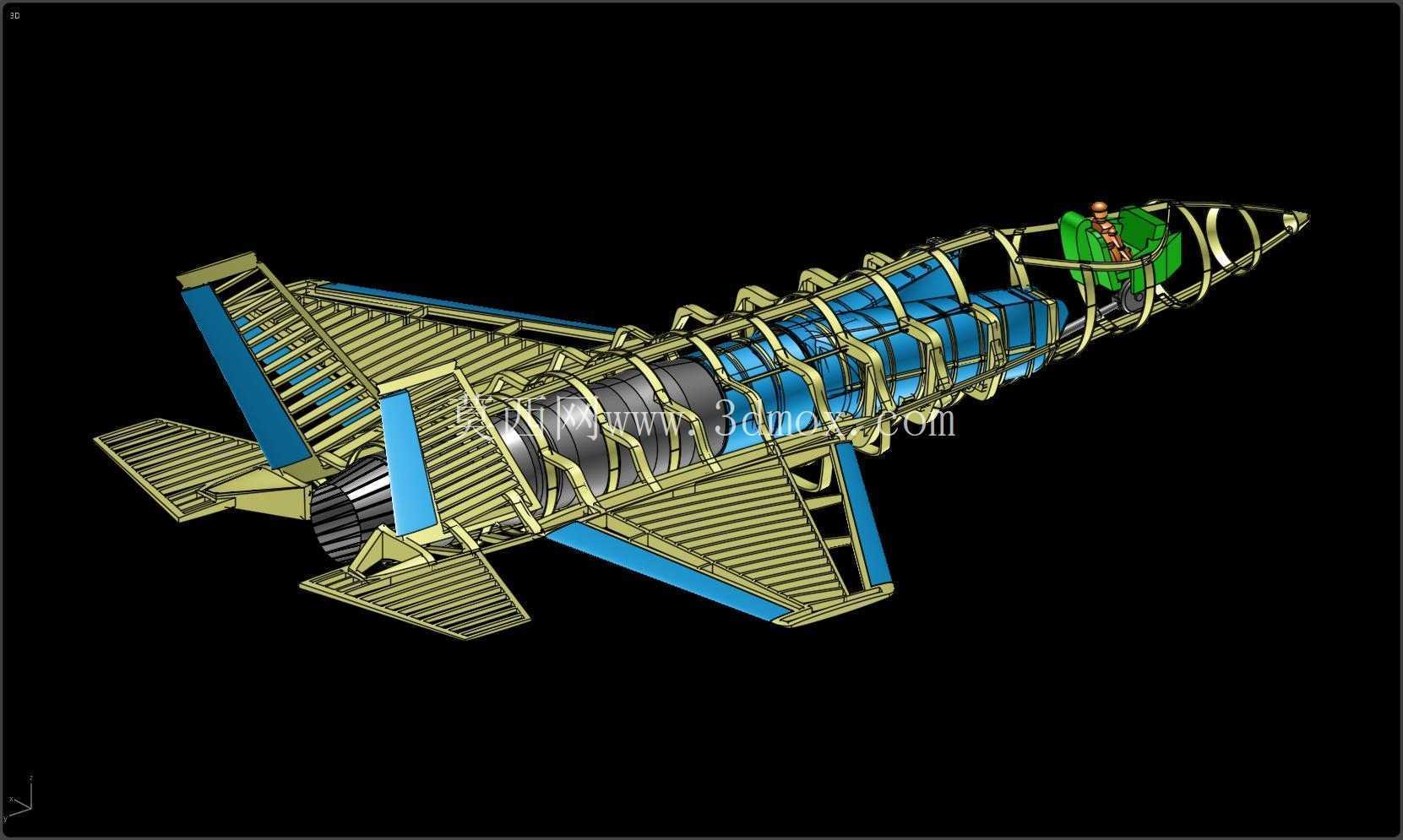 美国空军F-35A实体装配模型(修订版)
