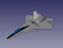 F22v1 RC ģ�ͷɻ��� 6 ������ĭ�Ƴɣ�Depron��