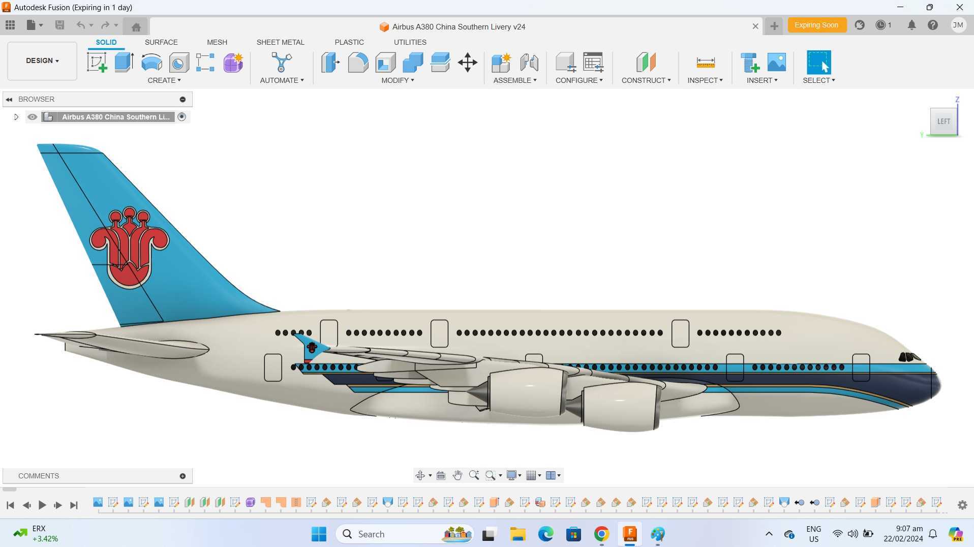 Fusion 360 �տ� A380
