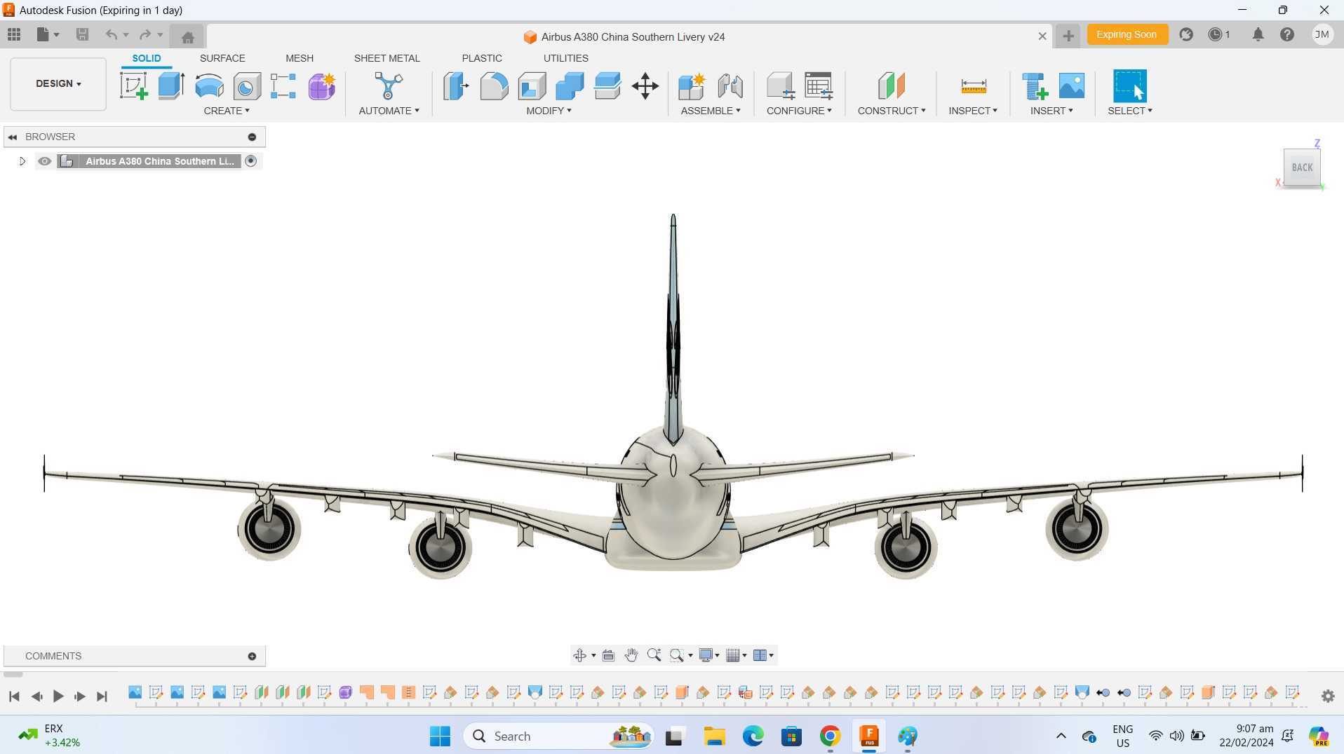 Fusion 360 �տ� A380