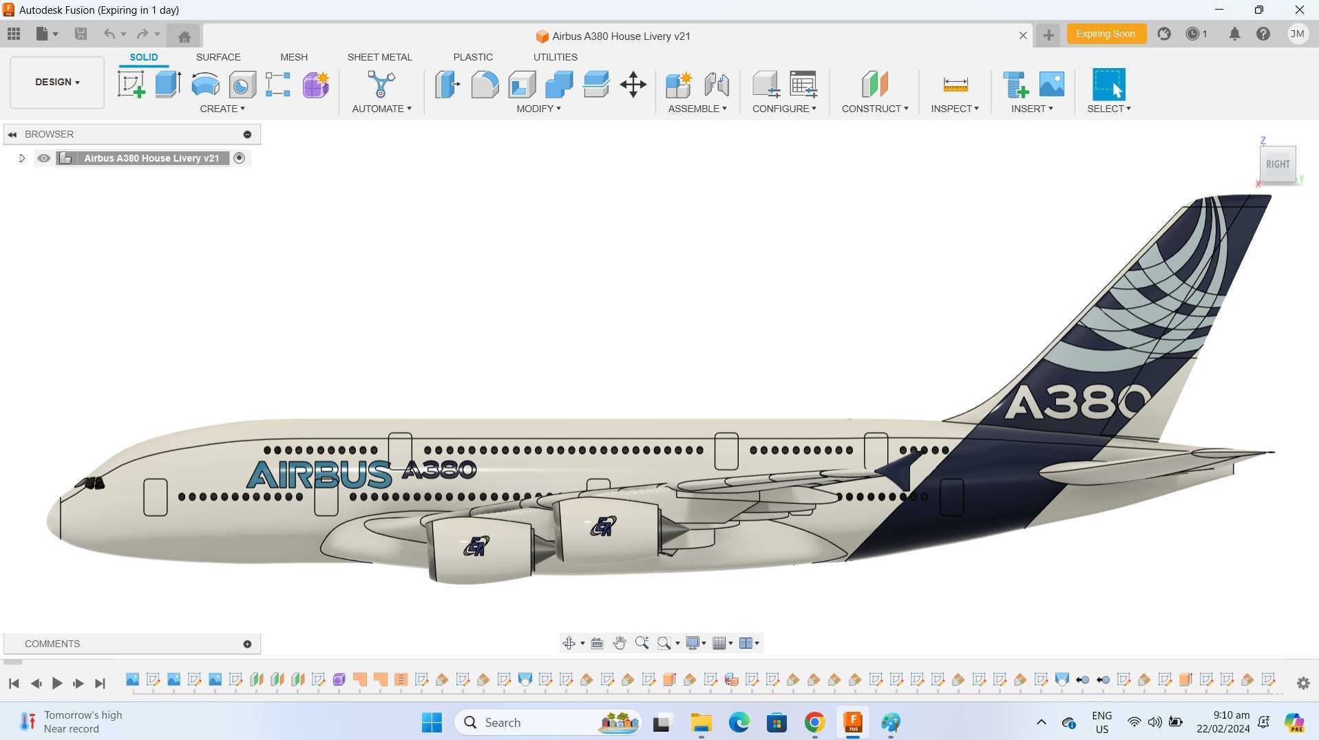 Fusion 360 �տ� A380