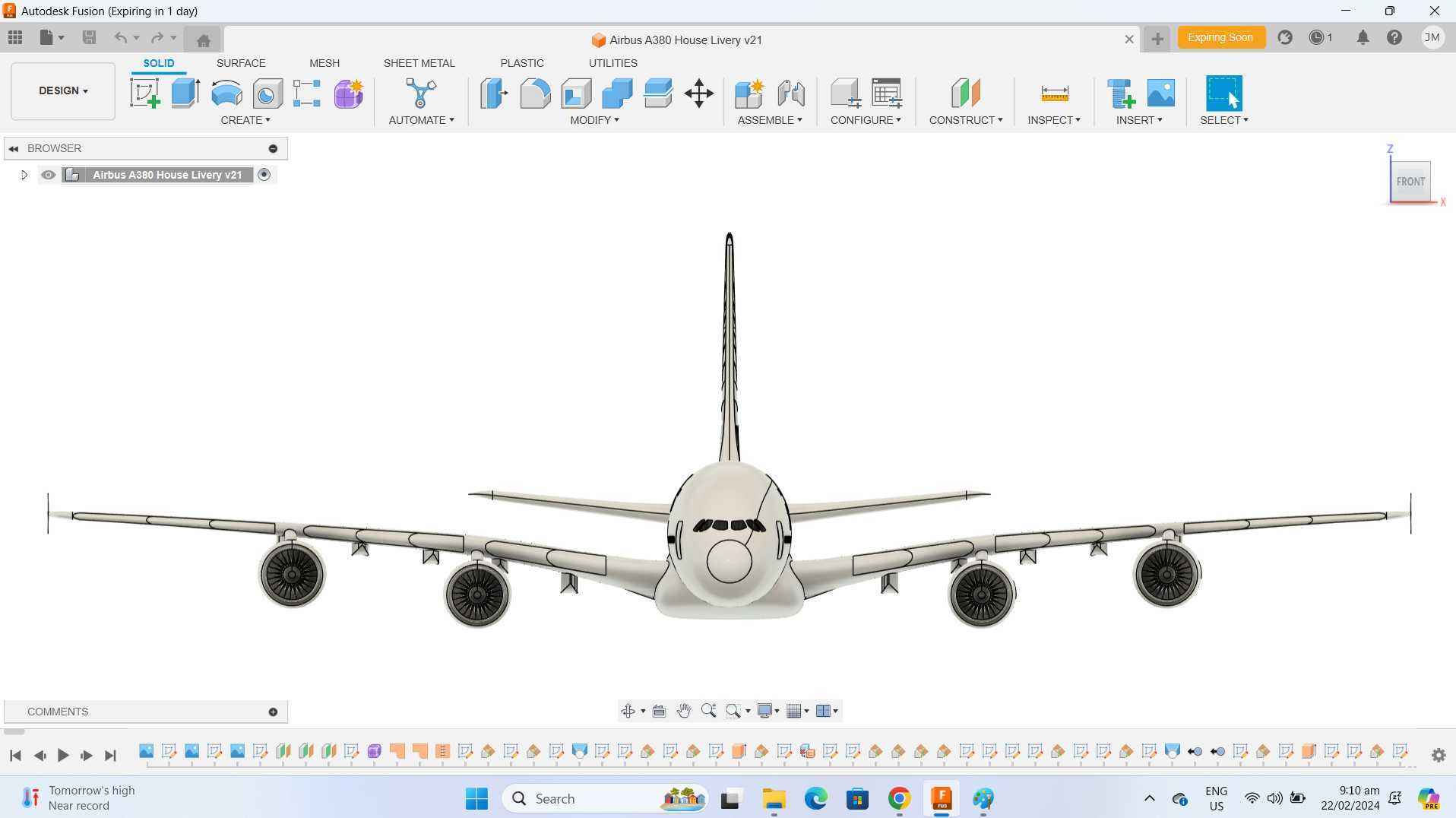 Fusion 360 �տ� A380