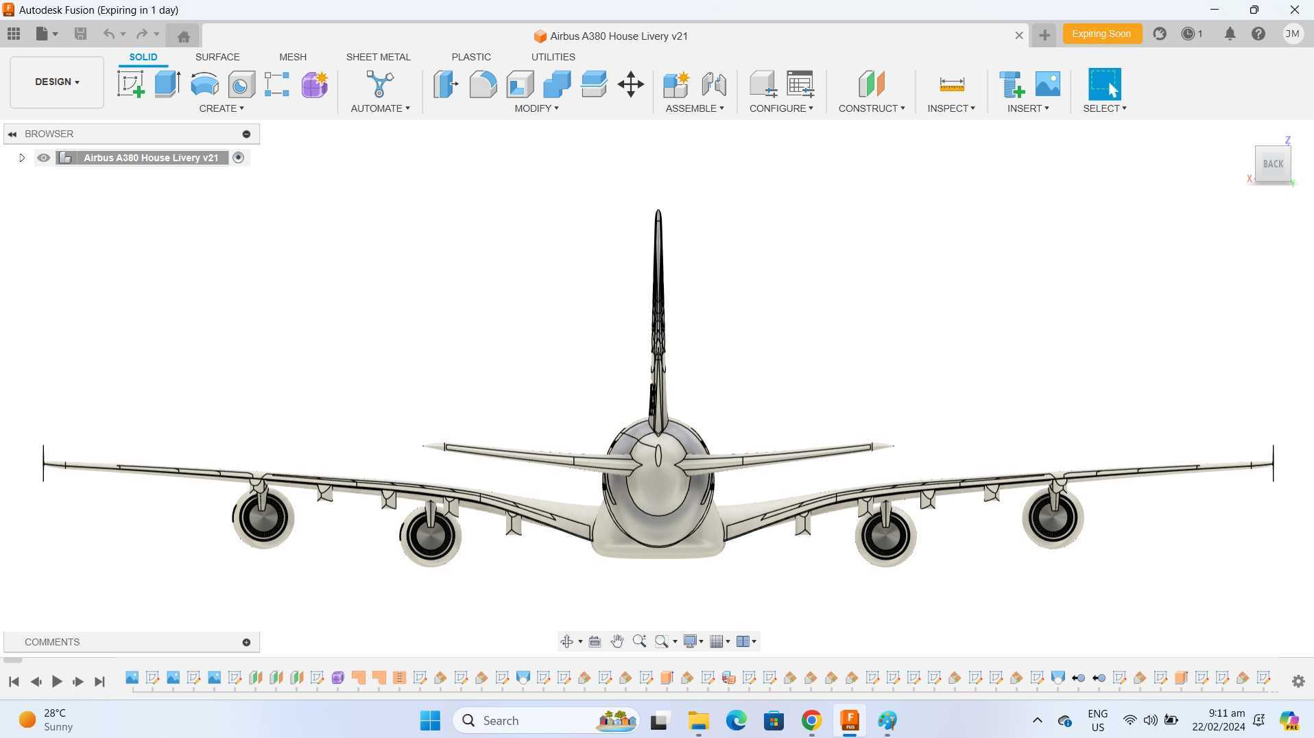 Fusion 360 �տ� A380