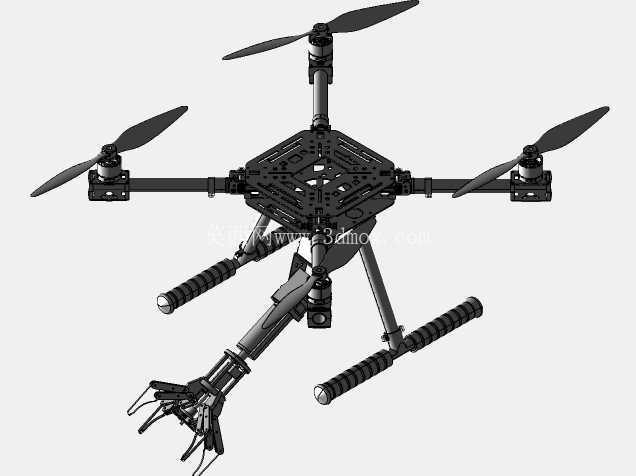F450_UAV_with_Gripper