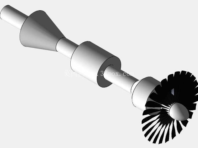 喷气发动机 SolidWorks