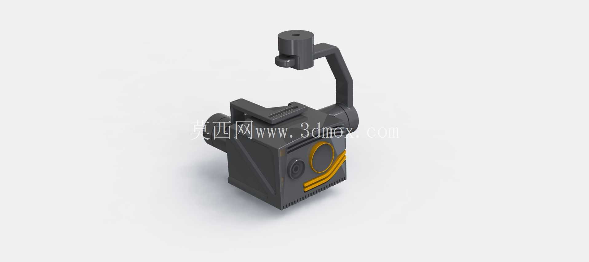 安装在云台上的热像仪