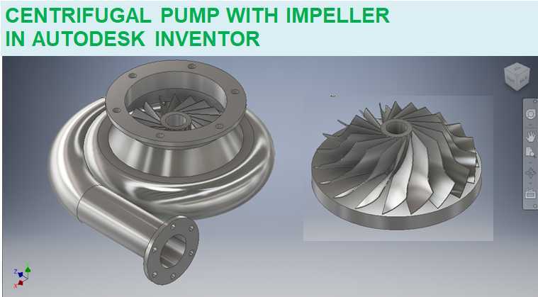 Autodesk Inventor 中带叶轮的离心泵 ||发明家教程 ||泵||叶轮组件