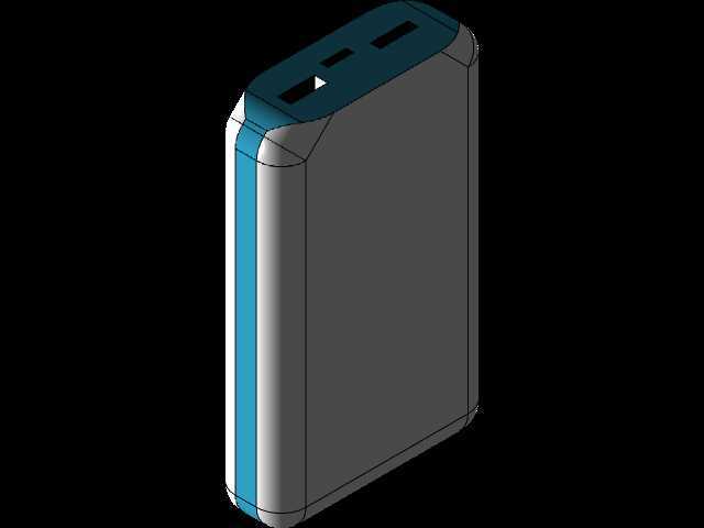 便携式充电器双 USB 电池移动电源 7500mAh