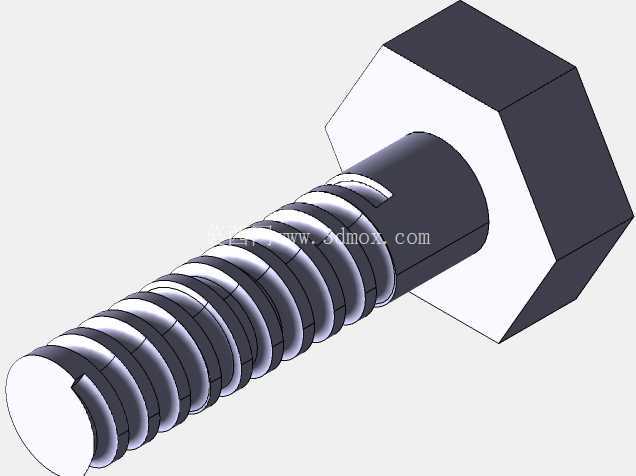 螺母和螺栓| Catia 模型和装配