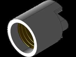 Soquete para lampada E27 MT-2302-DECOLUX