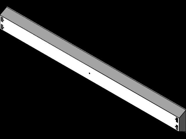 Calha Dupla para Lampada管状120CM