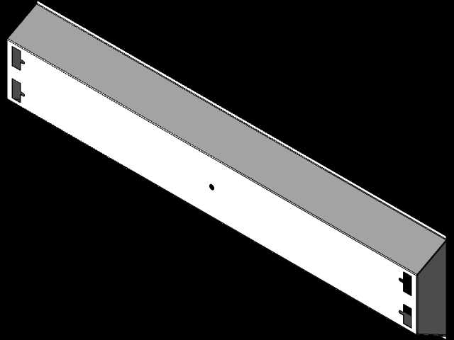 Calha Dupla para Lampada管状60CM