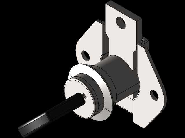 Fechadura para gaveta Soprano 22����COD06508.0861.10