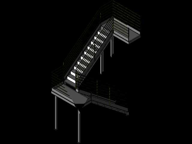 Escada Plataforma 4700mm altura