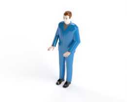 男人 3d