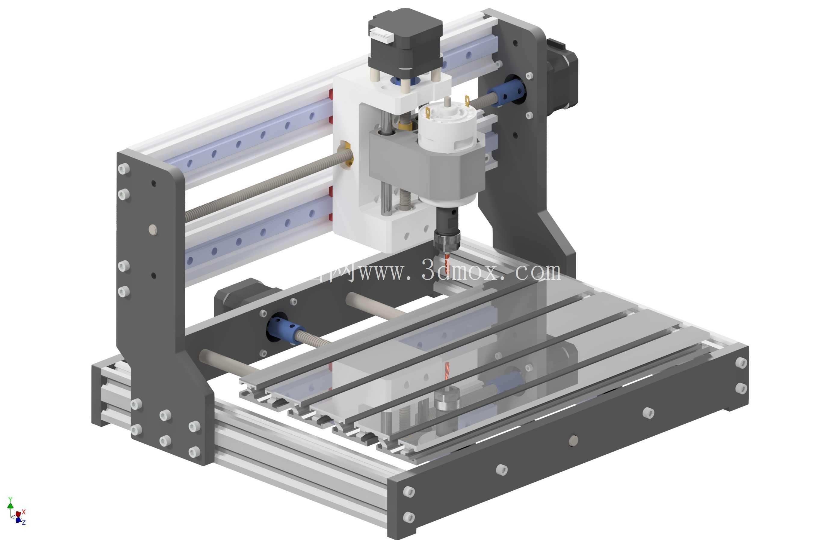 cnc 3018 pro ��X��ֱ�ߵ���MGN12_2040 360mm
